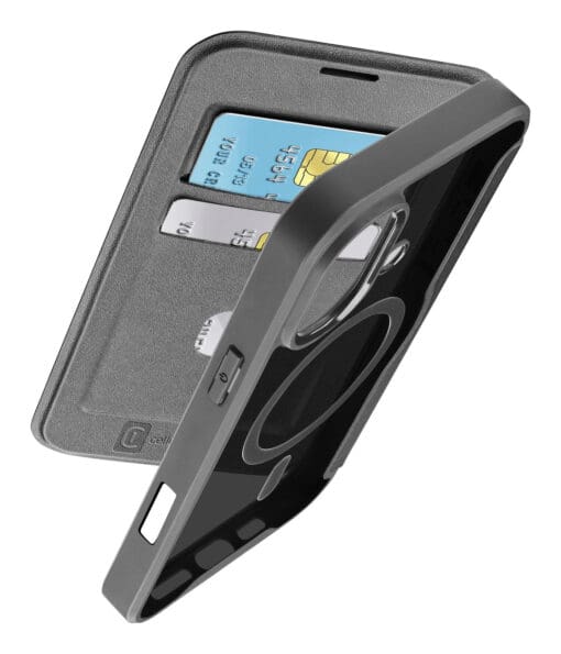 Cellularline Book Case Daily MAG iPhone 16 Black – Bild 5