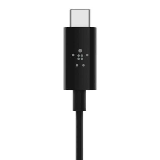 Belkin RockStar 3,5mm-Klinken-Audio-Kabel USB-C Stecker 0,9m – Bild 6