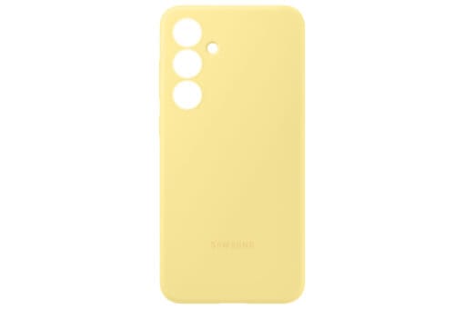 Samsung Silicone Case für Galaxy S24 FE, yellow – Bild 4