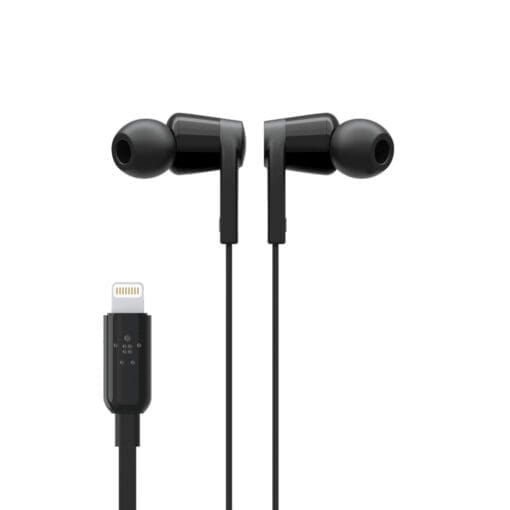 Belkin Rockstar In-Ear Kopfhörer mit Lightning Connector schw. – Bild 5