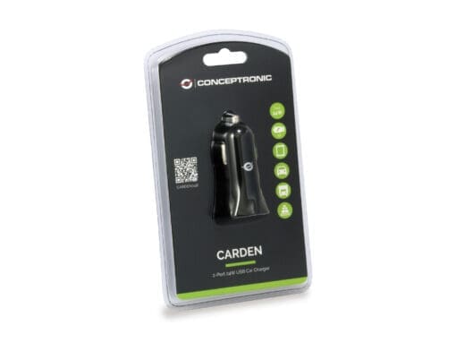 Conceptronic CARDEN 2-Port 24W USB Car Charger – Bild 3