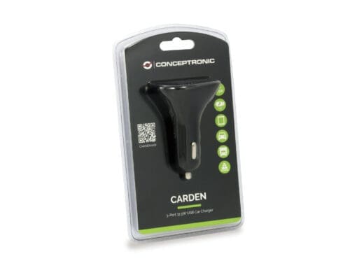 Conceptronic CARDEN 3-Port 31.5W USB Car Charger – Bild 4