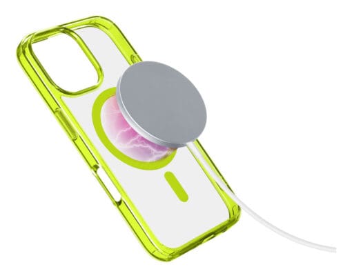 Cellularline Iconic MAG MagSafe Case iPhone 16 Pro Max Lime – Bild 2