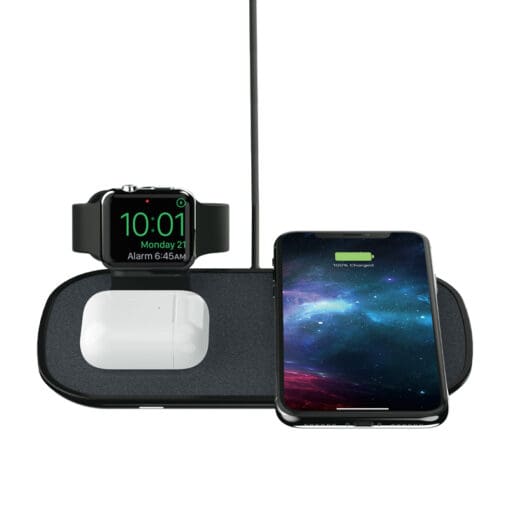 Mophie 3-in-1 Wireless Charging pad Schwarz *siehe Beschreibung – Bild 2