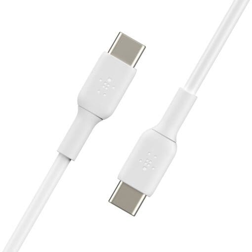 Belkin USB-C/USB-C Kabel PVC, 2m, weiß – Bild 2