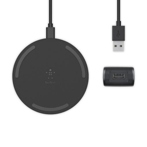 Belkin 10W Wireless Charging Pad mit Micro-USB Kabel & NT blk – Bild 3