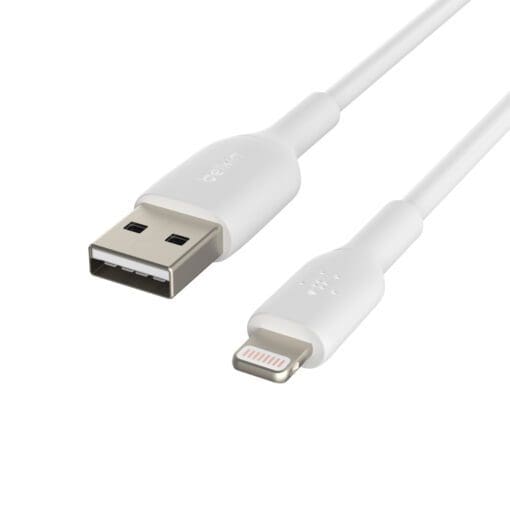 Belkin Lightning Lade/Sync Kabel PVC, mfi zertifiziert 1m weiß – Bild 5