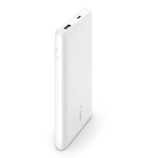 Belkin Power Bank, 10.000 mAh, 18W Power Delivery, weiß