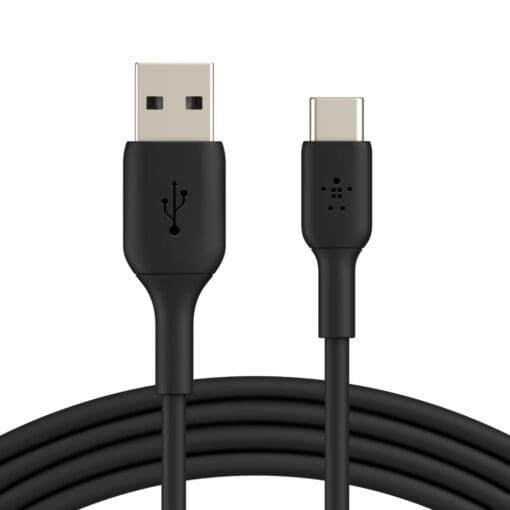 Belkin USB-C/USB-A Kabel PVC, 15cm, schwarz – Bild 5