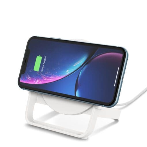 Belkin 10W Wireless Charging Stand mit Micro-USB Kabel & NT wß – Bild 2