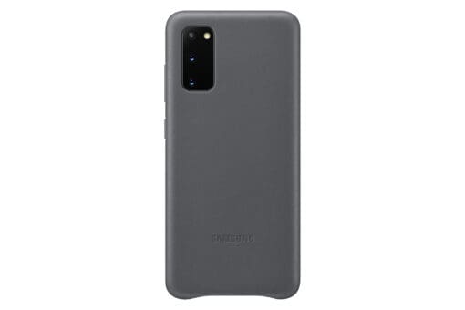 Samsung Leather Cover EF-VG980 für Galaxy S20, Gray