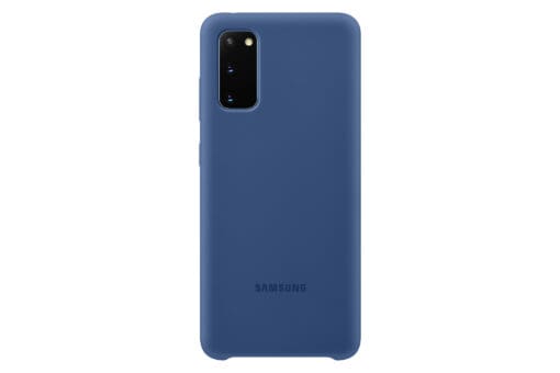 Samsung Silicone Cover EF-PG980 für Galaxy S20, Navy