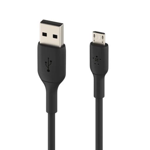 Belkin Micro-USB/USB-A Kabel PVC, 1m, schwarz – Bild 2