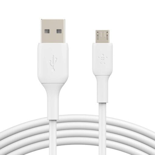 Belkin Micro-USB/USB-A Kabel PVC, 1m, weiß