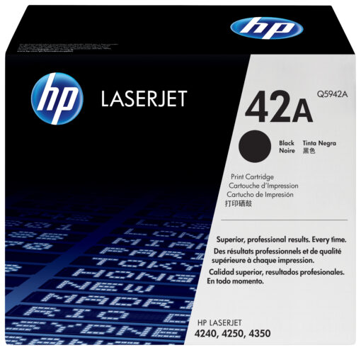 HP Toner Q5942A Schwarz (ca. 10000 Seiten)