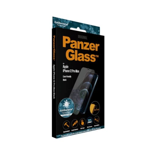 PanzerGlass E2E iPhone 12 Pro Max CF, Antibakt. – Bild 4