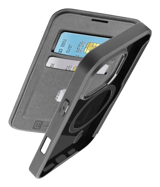 Cellularline Book Case Daily MAG iPhone 16 Pro Black – Bild 4