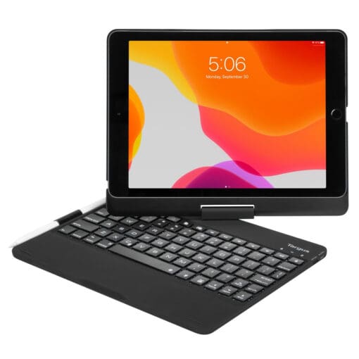 Targus VersaType 360° + Tastatur (D) für iPad, iPad Air/Pro