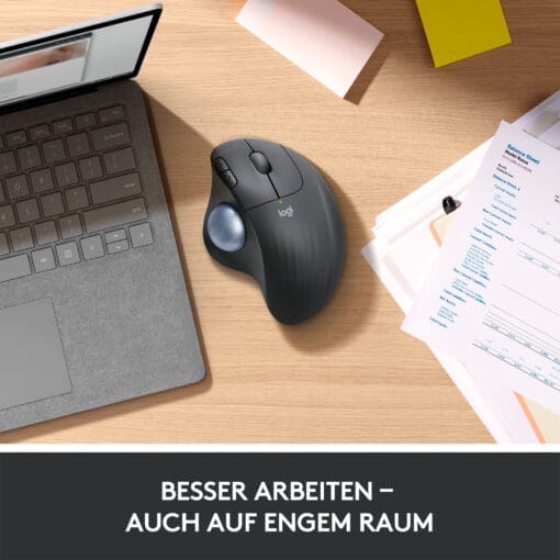 Logitech Ergo M575 Wireless Maus weiß – Bild 10