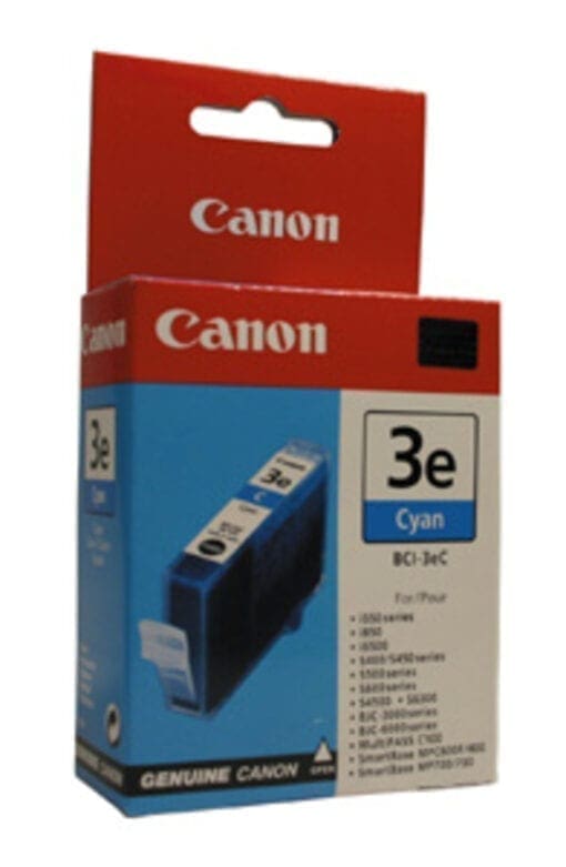 Canon Tintenpatrone BCI-3eC cyan (ca. 390 Seiten)