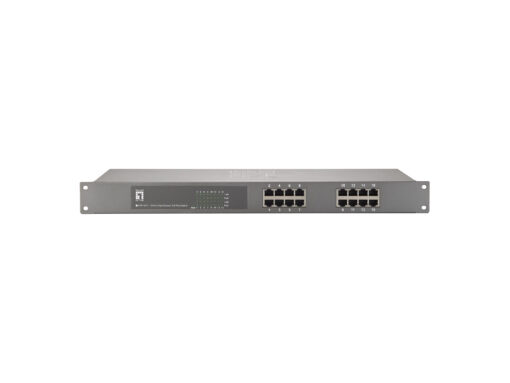 LevelOne FEP-1611 16 Port 10/100Mbps PoE Switch (int.Netzteil) – Bild 3