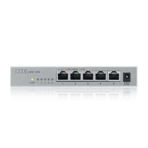 ZyXELXMG-105 5 Ports 10/2,5G MultiGig Switch unmanaged