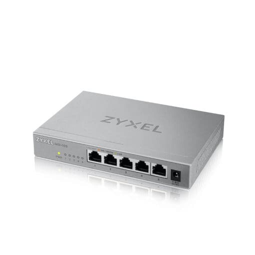 ZyXELXMG-105 5 Ports 10/2,5G MultiGig Switch unmanaged – Bild 4