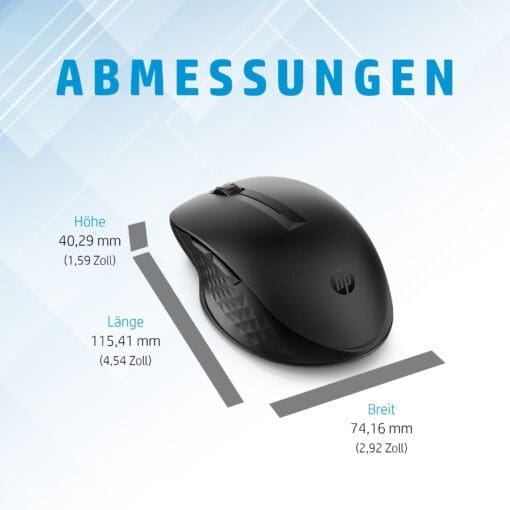 HP 435 Maus kabellos ergonomisch – Bild 5