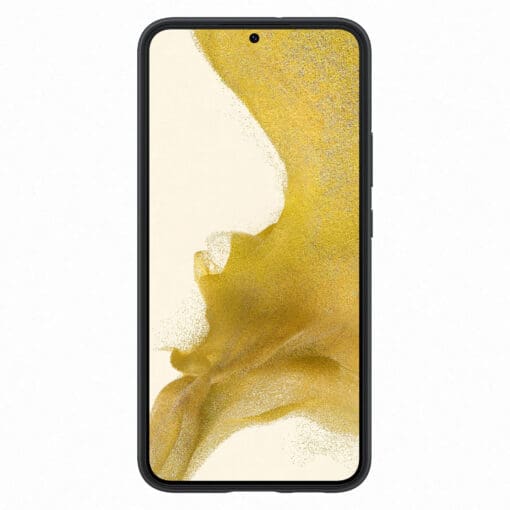 Samsung Silicone Cover für Galaxy S22+, Butter Yellow – Bild 2