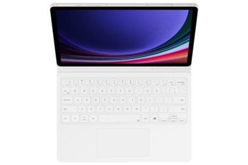 Samsung Book Cover Keyboard für Galaxy Tab S9/9 FE White – Bild 10