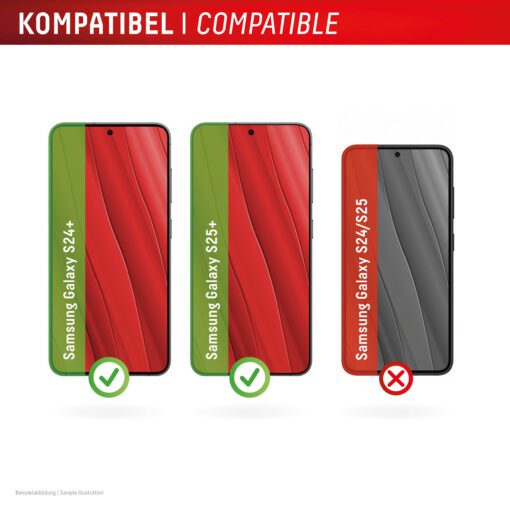 DISPLEX Panzerglas + Case Samsung Galaxy S24+ – Bild 7