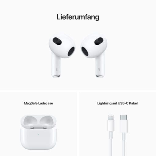 Apple AirPods (3.Generation), weiß – Bild 8