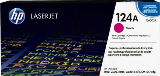 HP Toner inkl. Trommel Q6003A Magenta (ca. 2000 Seiten)