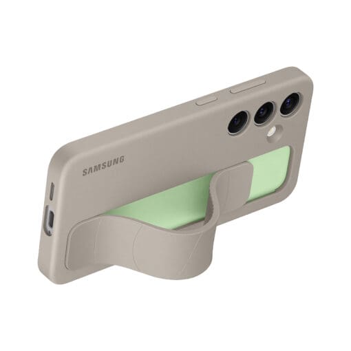 Samsung Standing Grip Case für Galaxy S24, Taupe – Bild 2