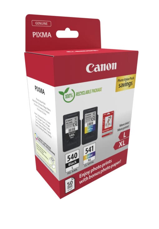 Canon Tintenpatronen DoppelpackPG540L/CL541XL – Bild 2