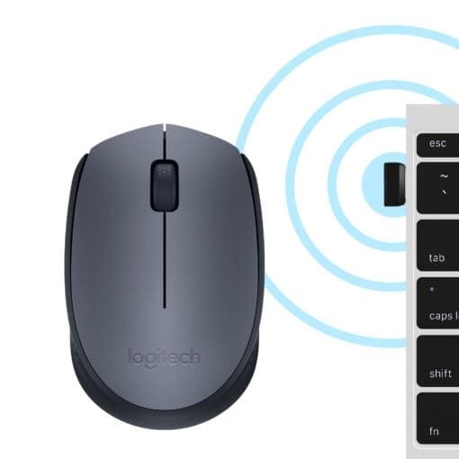 Logitech M170 Wireless Maus grau – Bild 6