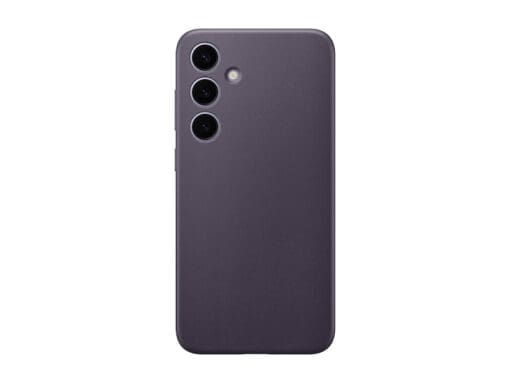 Samsung by Hochuen Vegan Leather Case für S24+, Dark Violet