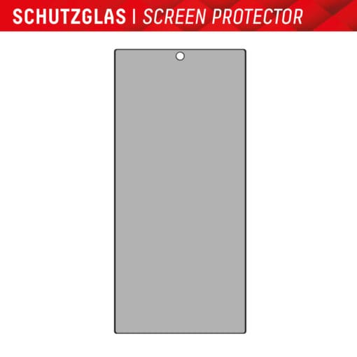 DISPLEX Privacy / Blickschutz Panzerglas Samsung Galaxy S24 Ultra – Bild 9