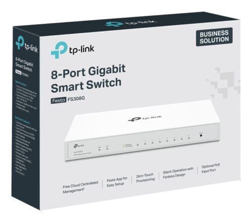 TP-Link Festa FS308G 8-Port Gigabit Smart Switch – Bild 6