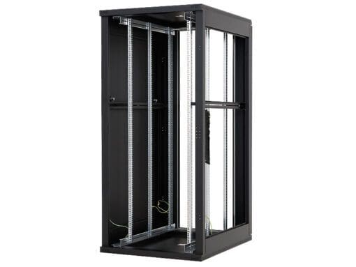 Triton 19" Standschrank 27HE 800x800 Glastür – Bild 5